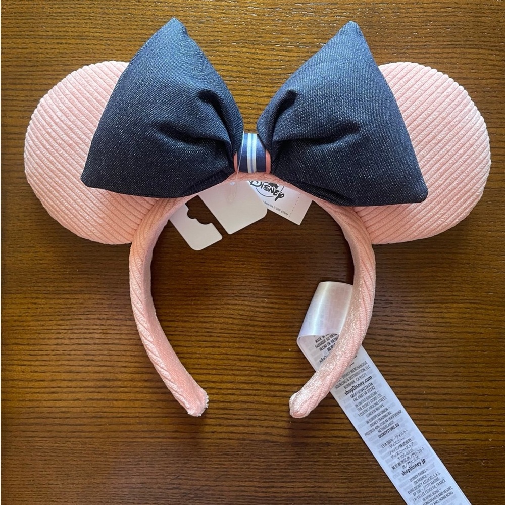 Disney Pink and Black Minnie Mouse Headband